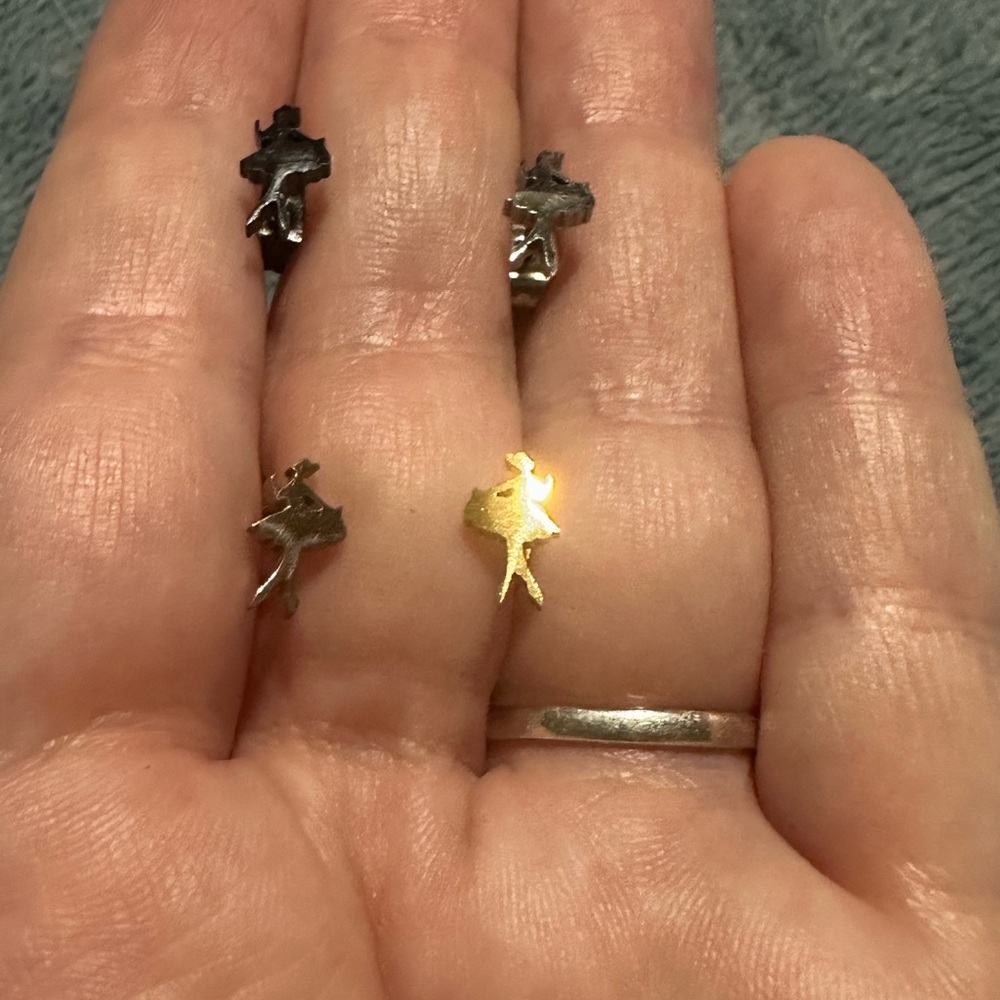 Ballerina Stud Earrings
